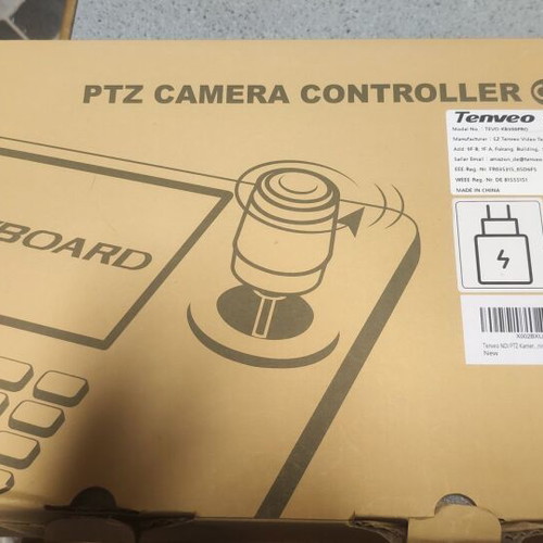 PTZ Control Console TEVO-KB300PRO new with joystick and 4 screens