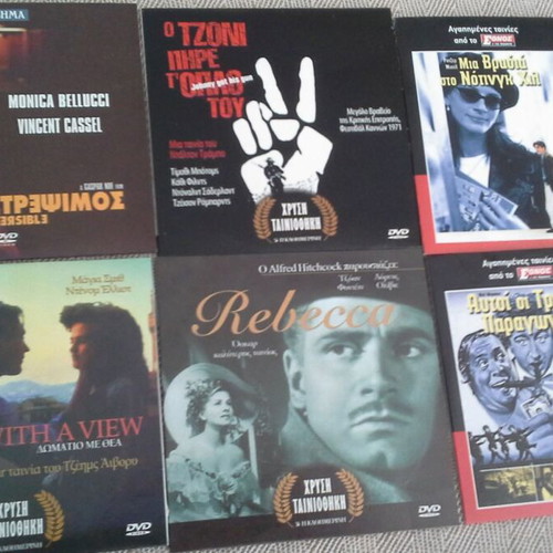 DVD movie set of 6 like new