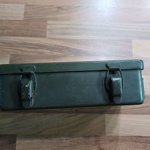 Military Metal First Aid Kit used, Klein Model
