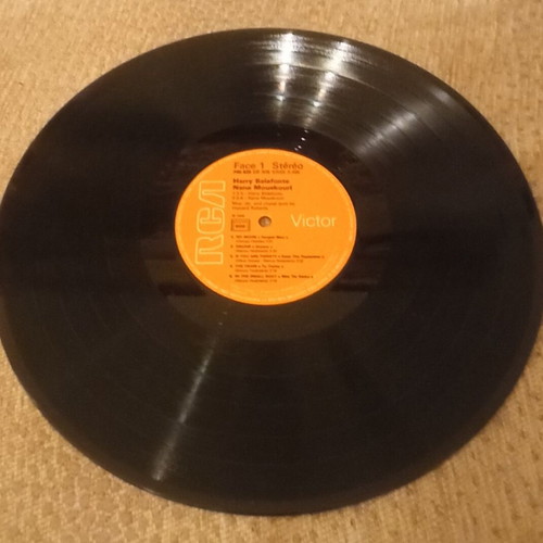 Harry Belafonte & Nana Mouskouri Chants de la Grece vinyl used