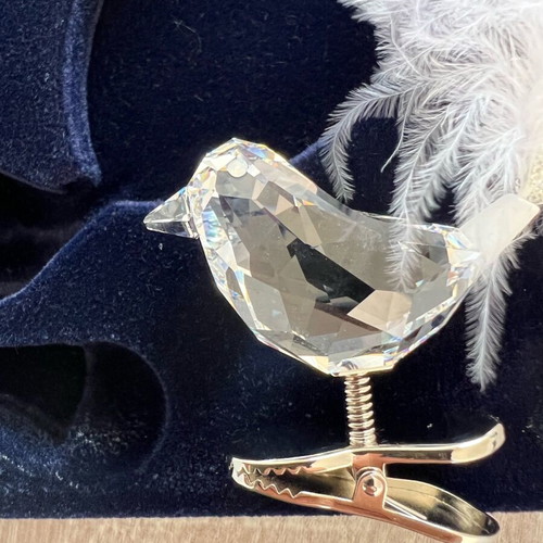 Swarovski Ornament Winter Bird like new