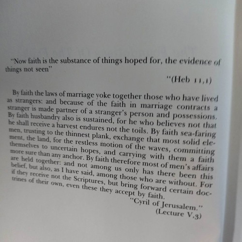 The Foundations of the Faith book used