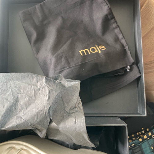 Maje platform sandals new, size 40, white
