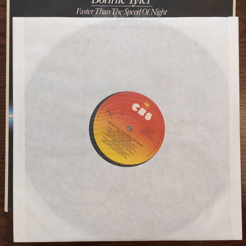 Bonnie Tyler Faster Than The Speed Of Night LP used, rock