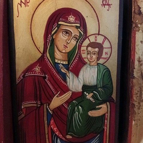 Hand-painted icons like new