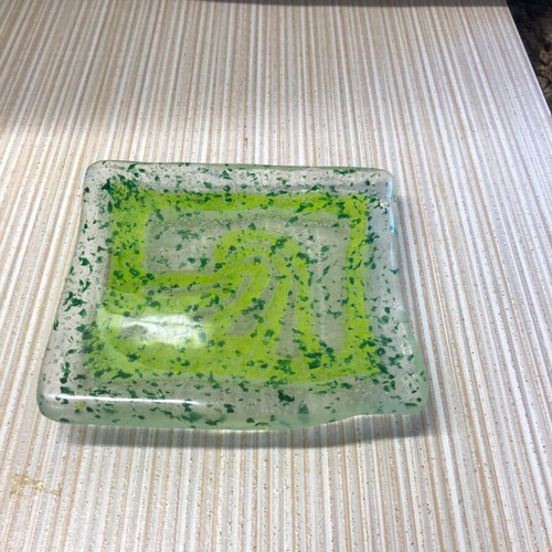 Artistic glass table sculpture from Piltsak Institute Seattle
