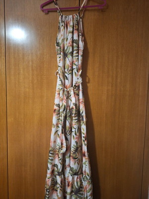 Floral maxi dress like new, size S