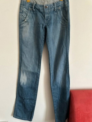 Vintage Diesel jeans low rise used, size IT26 - EU34-36