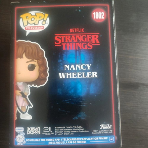Nancy Wheeler Funko Pop new, Stranger Things vinyl figure