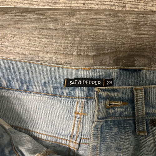 Salt & Pepper Jeans shorts new size M 38 10