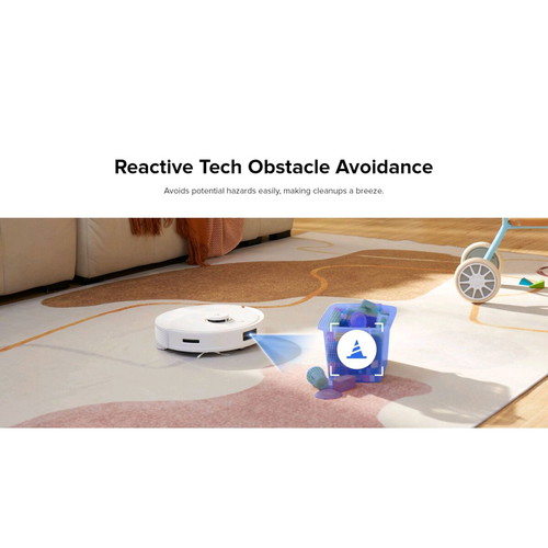 Roborock Q8 Max+ robotic vacuum like new