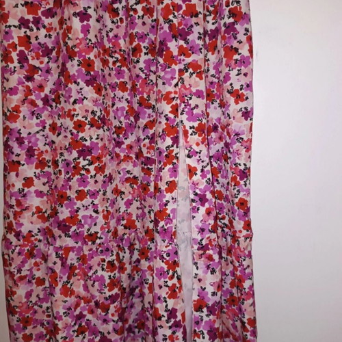 Floral dress, pink multicolor