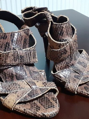 Zara women's high heels used with some wear