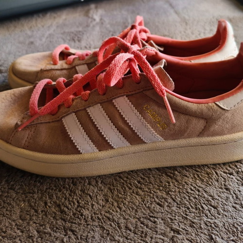 Adidas Campus sneakers like new, light pink, size 38