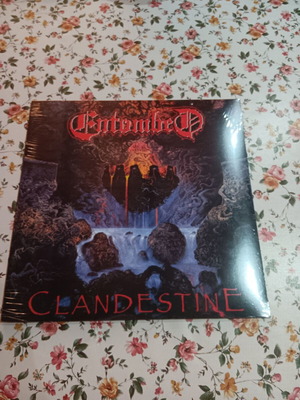 Entombed Clandestine βινύλιο καινούργιο σουηδικό death metal επανέκδοση