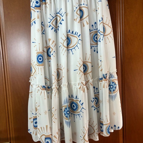 We coss short dress like new, white, size S