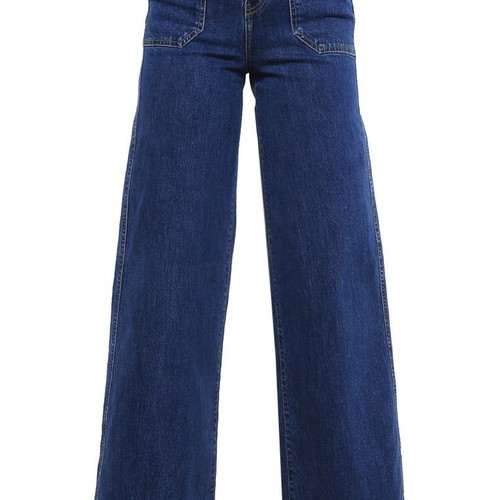 Dr Denim Bisset Wide Leg Jeans like new, blue, size 27/32