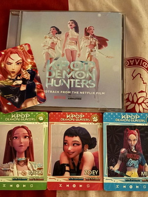 Kpop Demon Hunters CD като нов