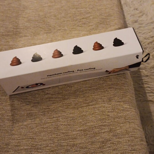 Poo Curling Game like new, fun and entertaining