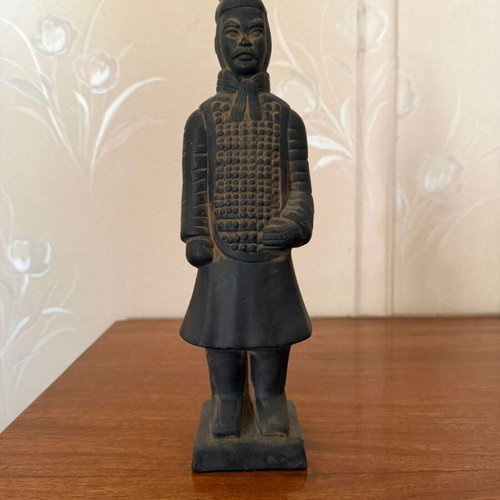 Decorative warrior statue used from the Terracotta Army
