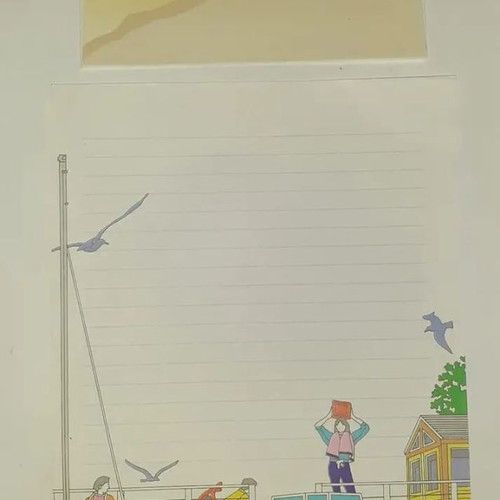 Letter writing sets used, pack of 2