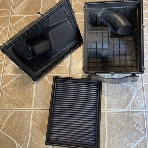 Opel Astra H turbo 180hp air filter box