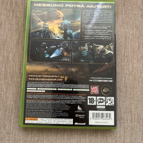 Dead Space Xbox 360 PAL complete used