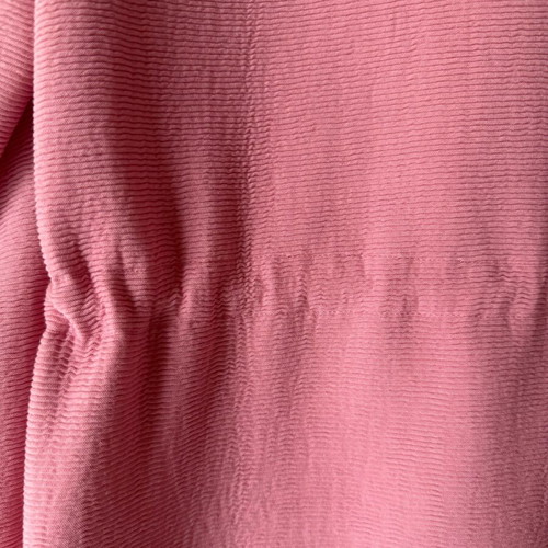 ZARA coat new with woven pattern pink size medium