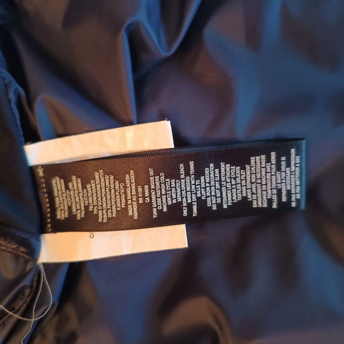 Polo Ralph Lauren RLX Leather Vest like new, blue, down-filled