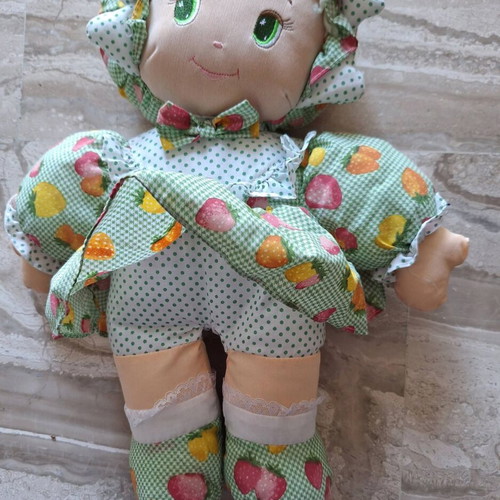 Vintage Sarah Kay Style Fabric Doll Cuddle Wit new