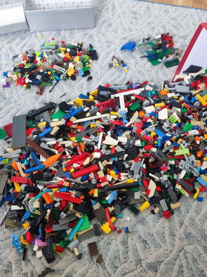 Lego разнообразни части и фигури като нови, с теми Harry Potter, рали, Star Wars