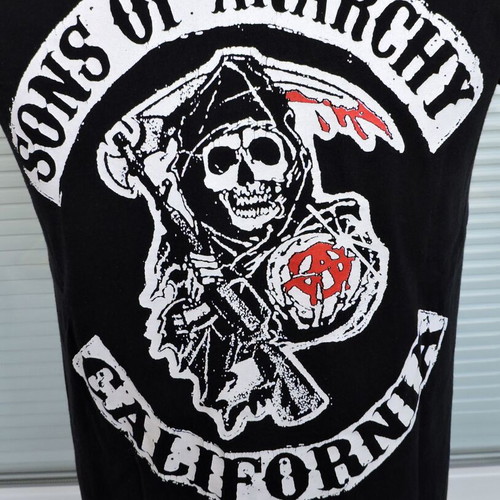 Sons of Anarchy Road Gear Reaper T-Shirt like new, size S, black