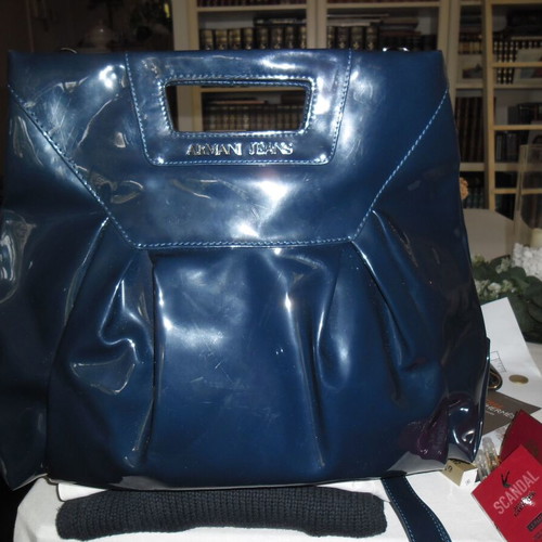 Armani Jeans handbag and shoulder bag new, dark blue