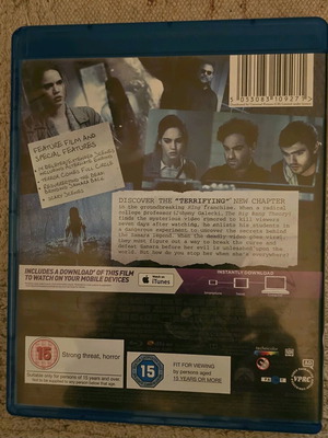 Rings Blu-Ray like new, thriller with subtitles