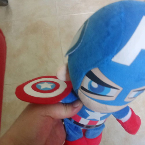 Captain America plush bear like new