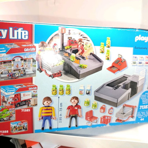 Playmobil City Life Kaufland Kasse 71387 like new, limited edition
