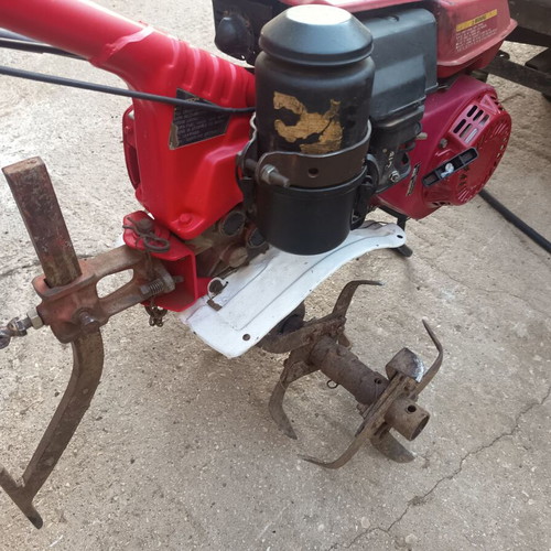 Honda F501 four-stroke tiller refurbished with Honda GX140 engine