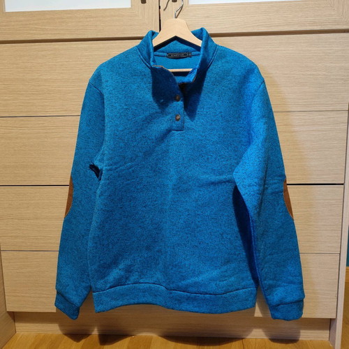 Fleece Lined Sweatshirt new, blue, size L