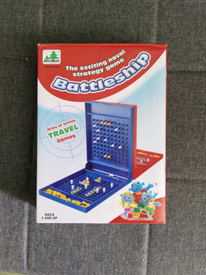 Battleship naval battle board game used
