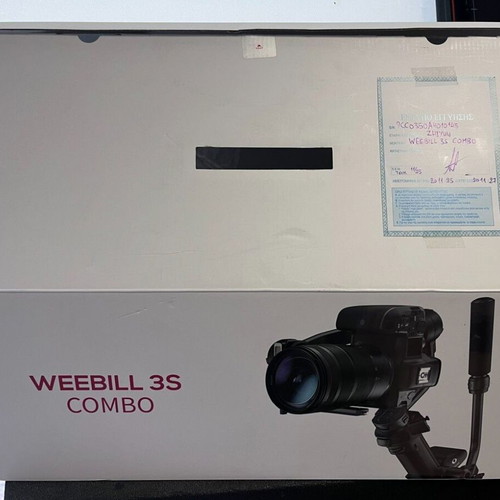 Zhiyun Weebill 3S Combo Gimbal new, professional stabilizer