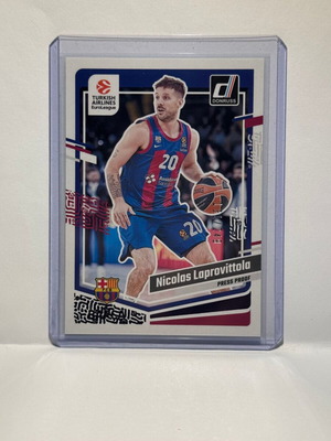 Κάρτα Panini Donruss Euroleague Nicolas Laprovittola 2023-24 Press Proof καινούργιο