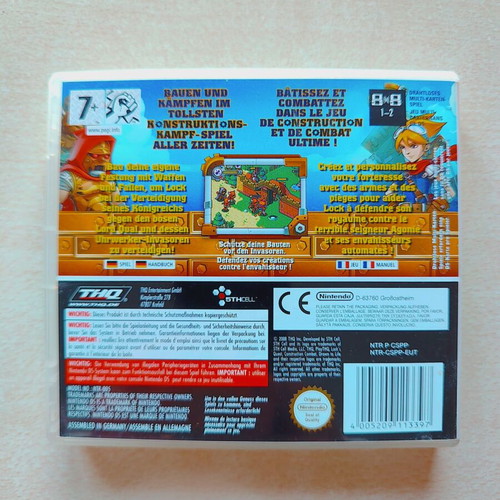 Lock's Quest Nintendo DS used with case and manuals