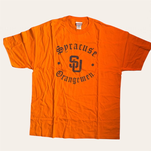 Foot Locker Syracuse Orangemen T-shirt XL vintage orange like new