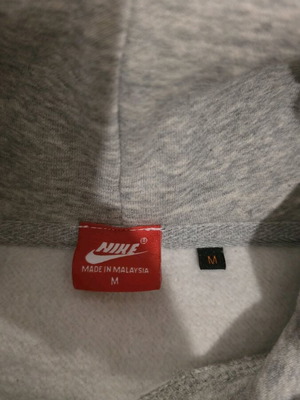 Nike men's grey hoodie size M like new