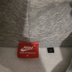 Nike men's grey hoodie size M like new