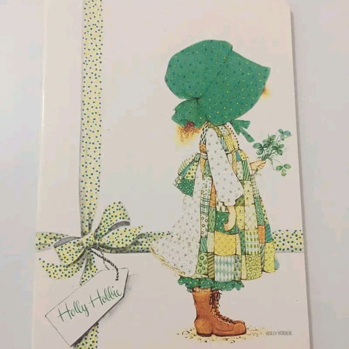 Holly Hobbie notebook with design