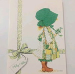 Holly Hobbie notebook with design