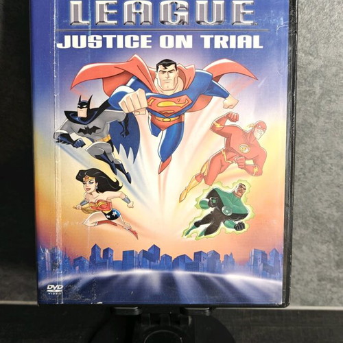 Justice League Justice on Trial DVD used with subtitles