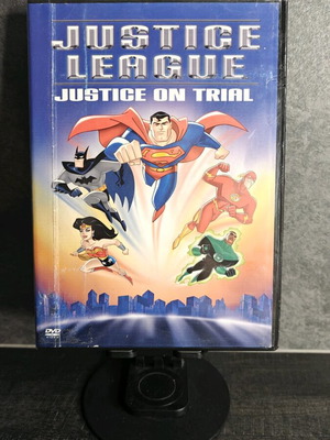Justice League Justice on Trial DVD used with subtitles