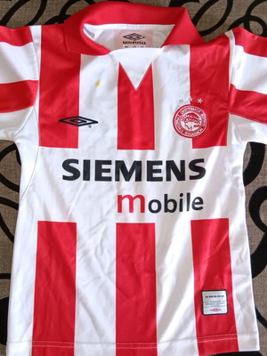Olympiacos kids jersey used 2002-03 Umbro authentic